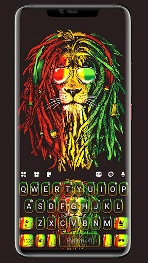 Android application Cool Reggae Lion Themes screenshort