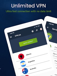 VPN.Lat: Unlimited and Secure MOD APK (Pro Unlocked) 8
