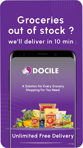 Android application Docile screenshort