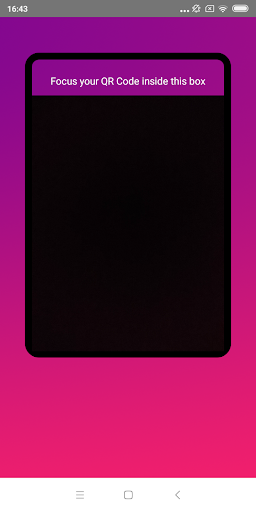 QR Scanner Screen 2