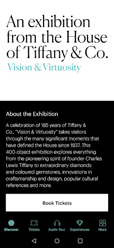 Android application Tiffany & Co. screenshort