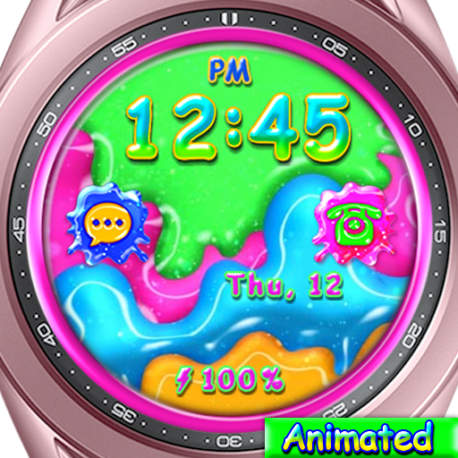 Melting Jelly_Watchface logo