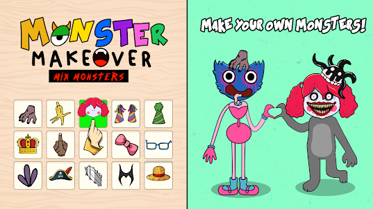 Monster Makeover, Mix Monsters