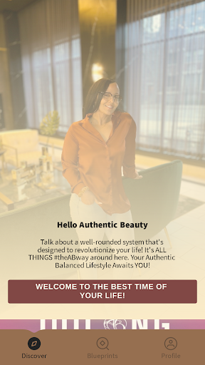 Android application Authentic Balance Institute screenshort