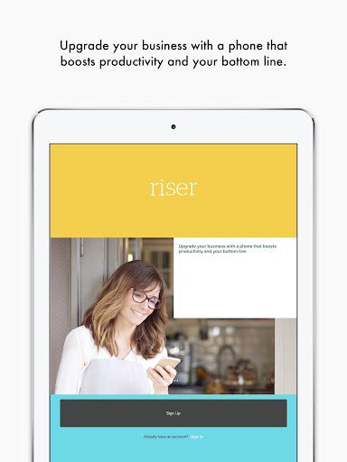Screenshot of Riser - Small Business CRM
