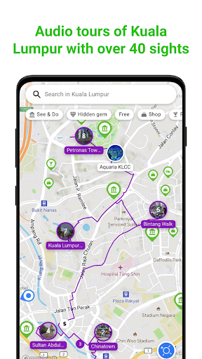 Android application Kuala Lumpur SmartGuide screenshort