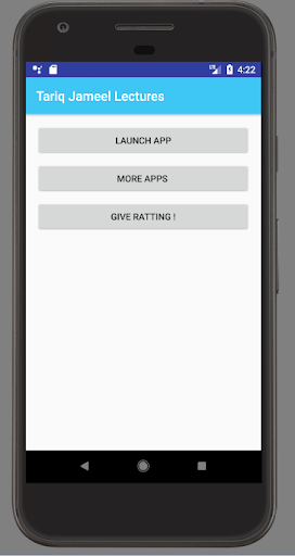 Android application Tariq Jameel bayan Lecture screenshort