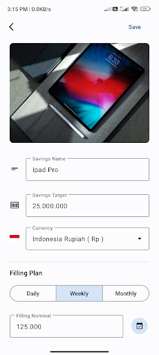 Celenganku - Pencatat Tabungan Screen 3