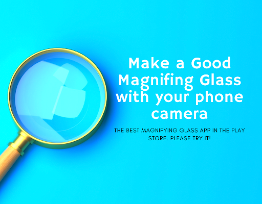 Android application Magnifying Glass Zoom Scope screenshort