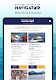 screenshot of Holland America Line Navigator