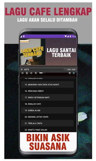 Lagu Cafe Album Offline Santai Screen 3