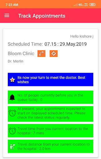 Trackq Tracker for clients & p Screen 3