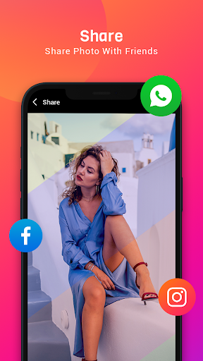 Android application HD camera - Photo editor screenshort