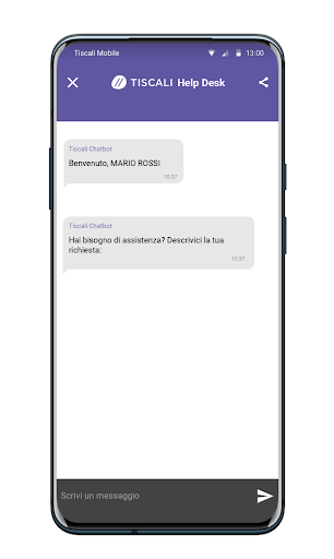 MyTiscali Screen 2