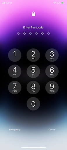 iOS Lock Screen iPhone 15 1