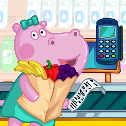 Icon image Hippo: Supermarket cashier