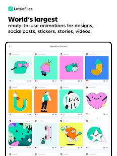 LottieFiles - Animate & Design Screenshot