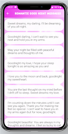 Good night romantic messagesのおすすめ画像4