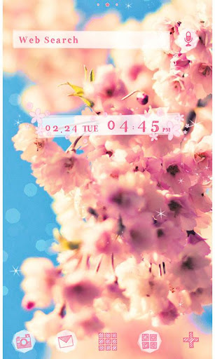 Android application icon & wallpaper-Sakura Sky- screenshort
