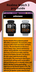 Realme Watch 3 pro Guide