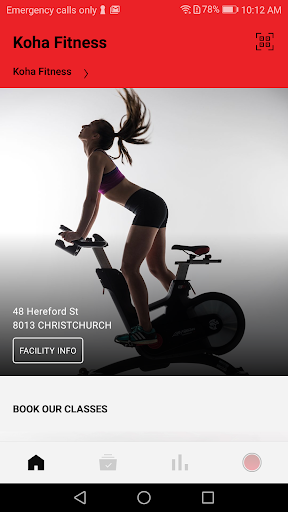 Android application Koha Fitness screenshort