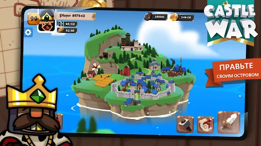 Castle War: Idle Island