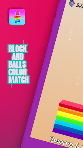 Android application Blocks and Balls: Color Match screenshort