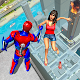 Superhero Flying Robot Rescue