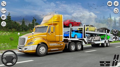 US Car Transport Truck Games