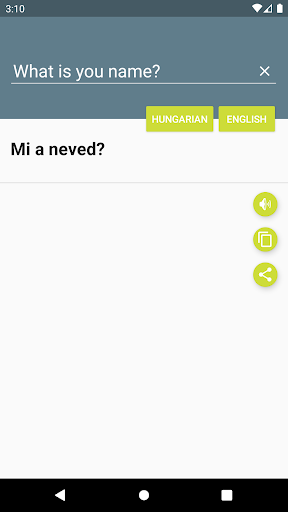 Magyar-Angol Szótár Screen 3