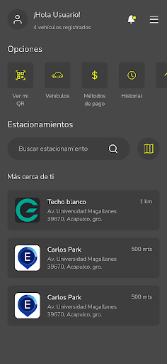Estacionarme Cliente Screen 3