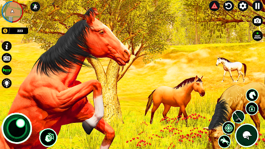 Virtual Horse Simulator Wild