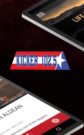 Screenshot of Kicker 102.5