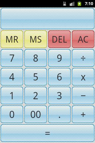 Android application SimpleCalc Calculator screenshort