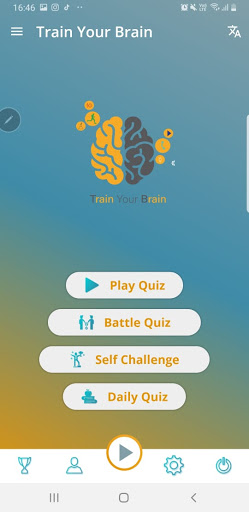 Android application Train Your Brain screenshort