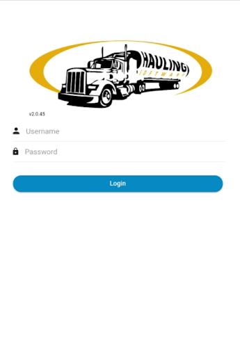 Android application Hauling Software Mobile App screenshort