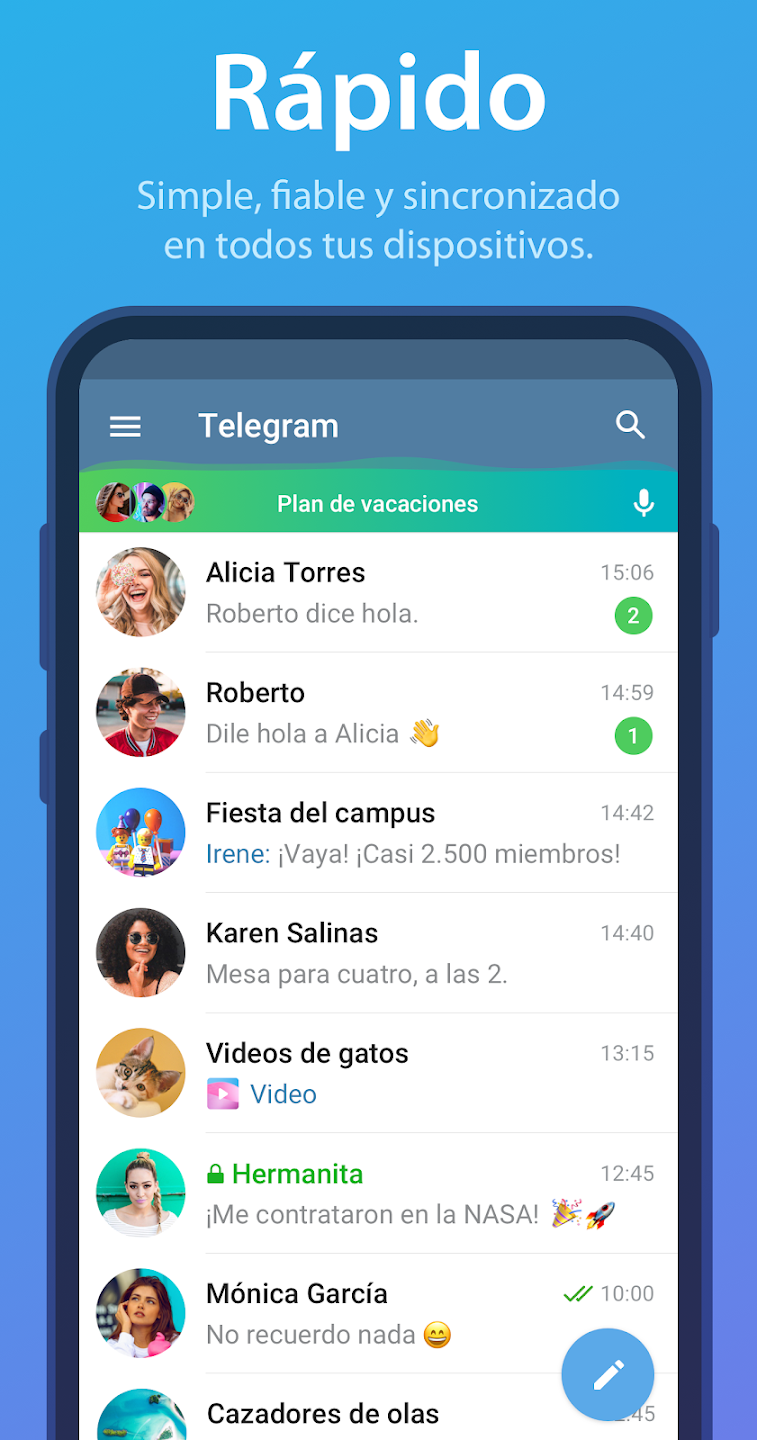 ᐉ Descargar Telegram Messenger 9.7.5 APK Gratis para Android