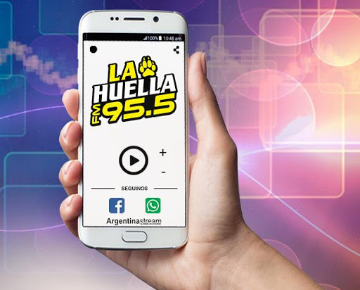 Radio La Huella 95.5 Mhz Screen 2