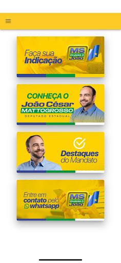 Android application Chama o João screenshort
