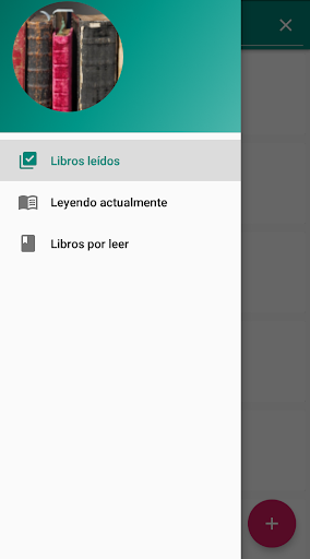 Android application List of books i have read screenshort