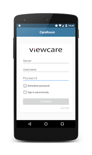 Android application CareRoom screenshort