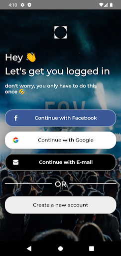 Android application Onder Vrienden screenshort