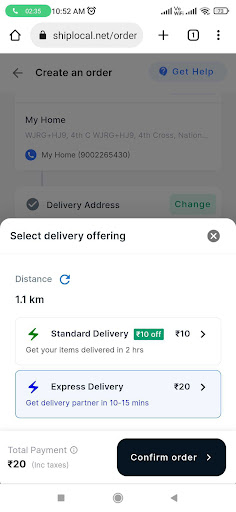 ShipLocal Screen 3