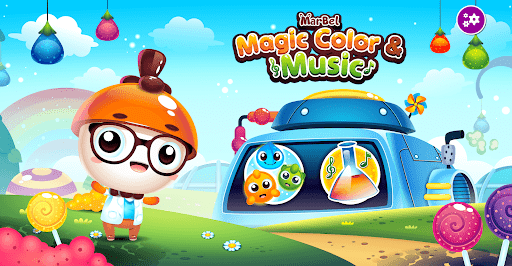 Screenshot of Marbel Magic Color & Music