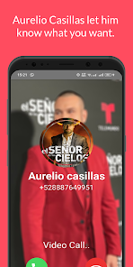 Aurelio casillas  - Fake Call 1.0 APK + Мод (Unlimited money) за Android