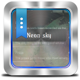 Neon sky GO SMS icon