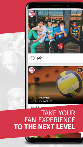 Android application Friends University Falcons screenshort