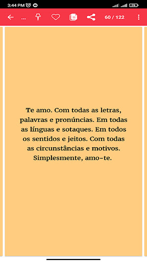 comovente amor SMS 2025 Screenshot
