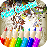 Mandala-Adult Coloring Book icon