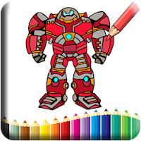 Robot Coloring Book